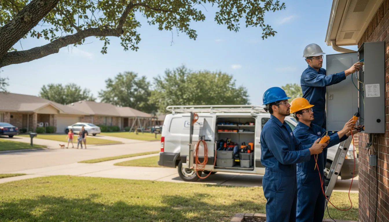 Certified electrician providing emergency electrical services in Long Barn, CA